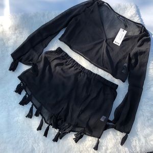 Boohoo beach wear two piece